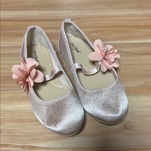 Cat & Jack Pink Kids Ballet Flats